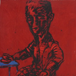 Albert Pepermans - Victor Acryl and chinese ink on paper 
150 x 200cm
 | Artitude galerie